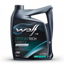 Moottoriöljy WOLF OFFICIALTECH 5W30 C2 5L