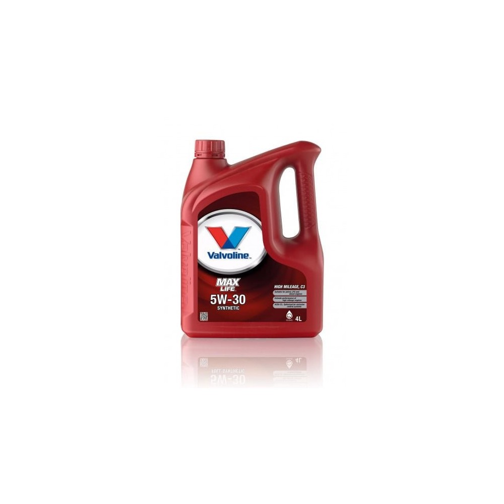 Moottoriöljy VALVOLINE 5W30 MAXLIFE C3 4L