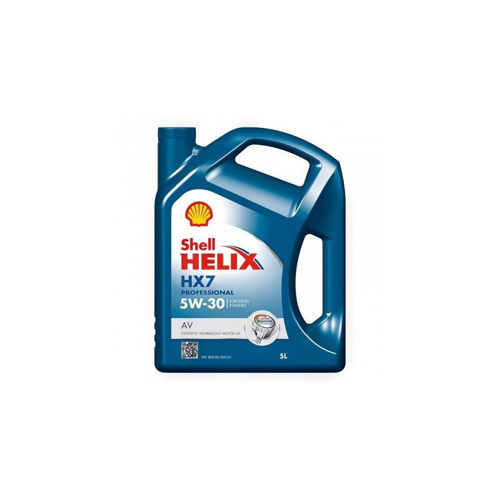 Moottoriöljy SHELL HELIX HX7 PROFESSIONAL AV 5W30 5L