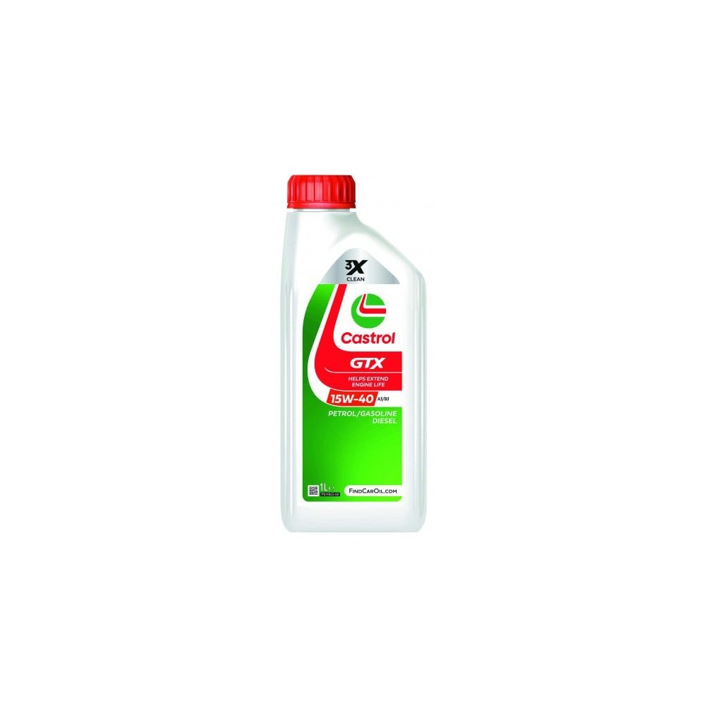 Moottoriöljy CASTROL 15W40 GTX  1L