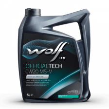 Moottoriöljy WOLF OFFICIALTECH 0W20 MS-V 5L