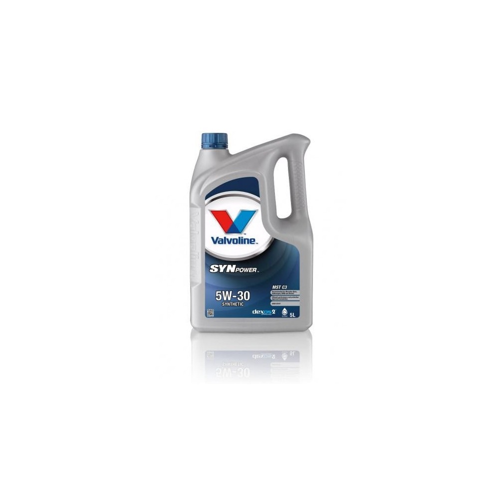 Moottoriöljy VALVOLINE 5W30 SYNPOWER MST C3 5L