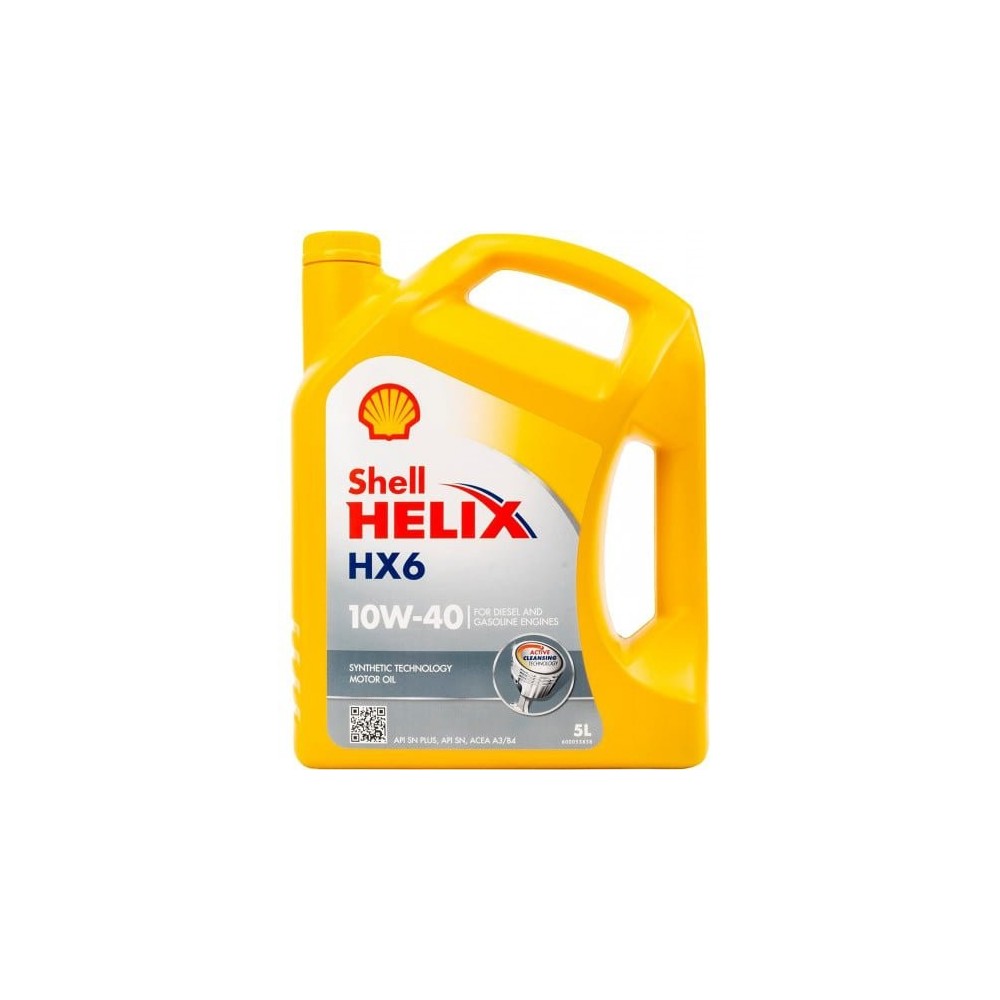 Moottoriöljy SHELL HELIX HX6 10W40 5L