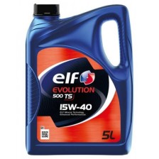 Moottoriöljy ELF EVOLUTION 500 TS 15W40 5L
