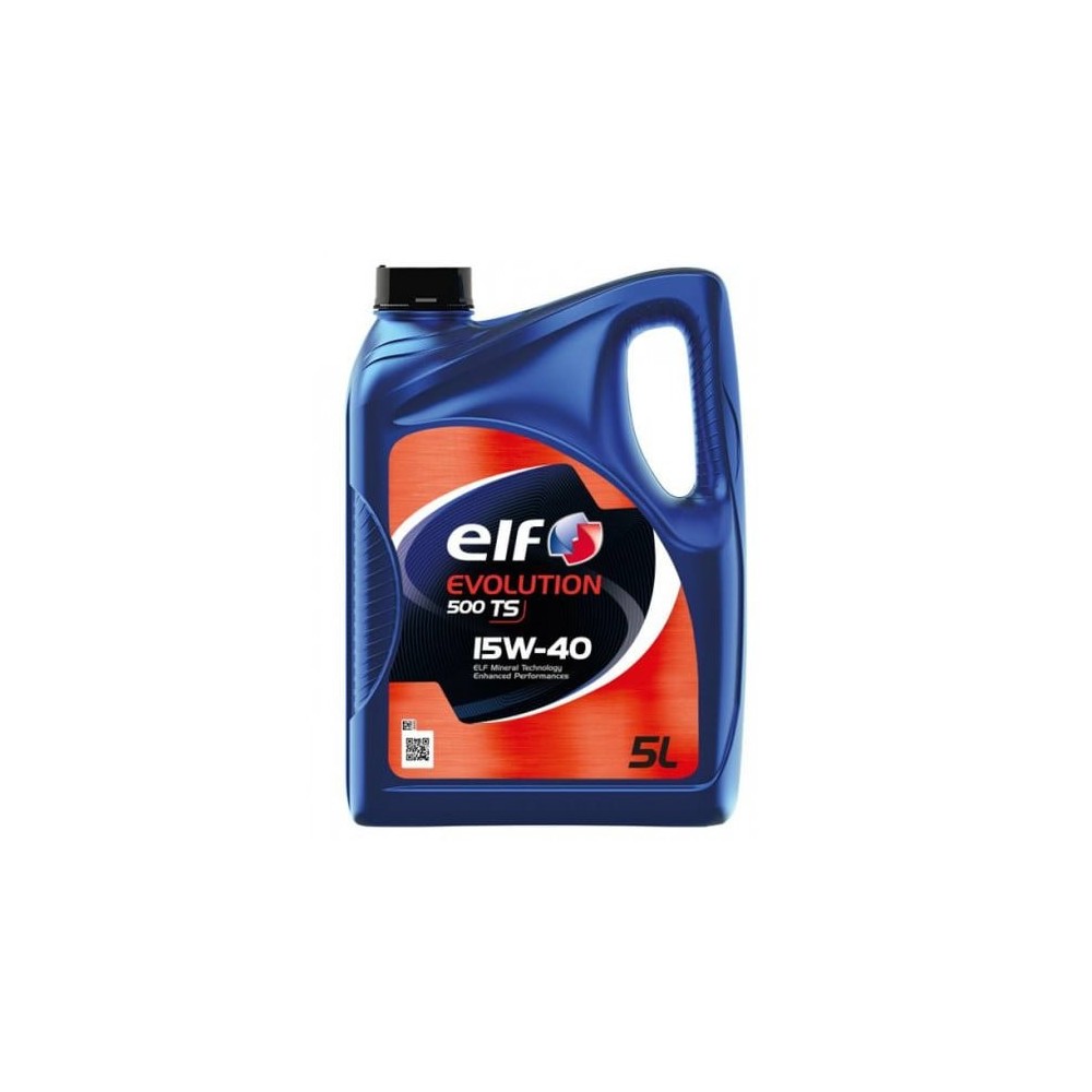 Moottoriöljy ELF EVOLUTION 500 TS 15W40 5L