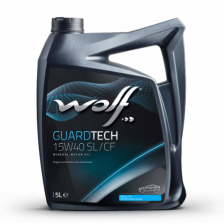 Moottoriöljy WOLF GUARDTECH 15W40 SL/CF 5L