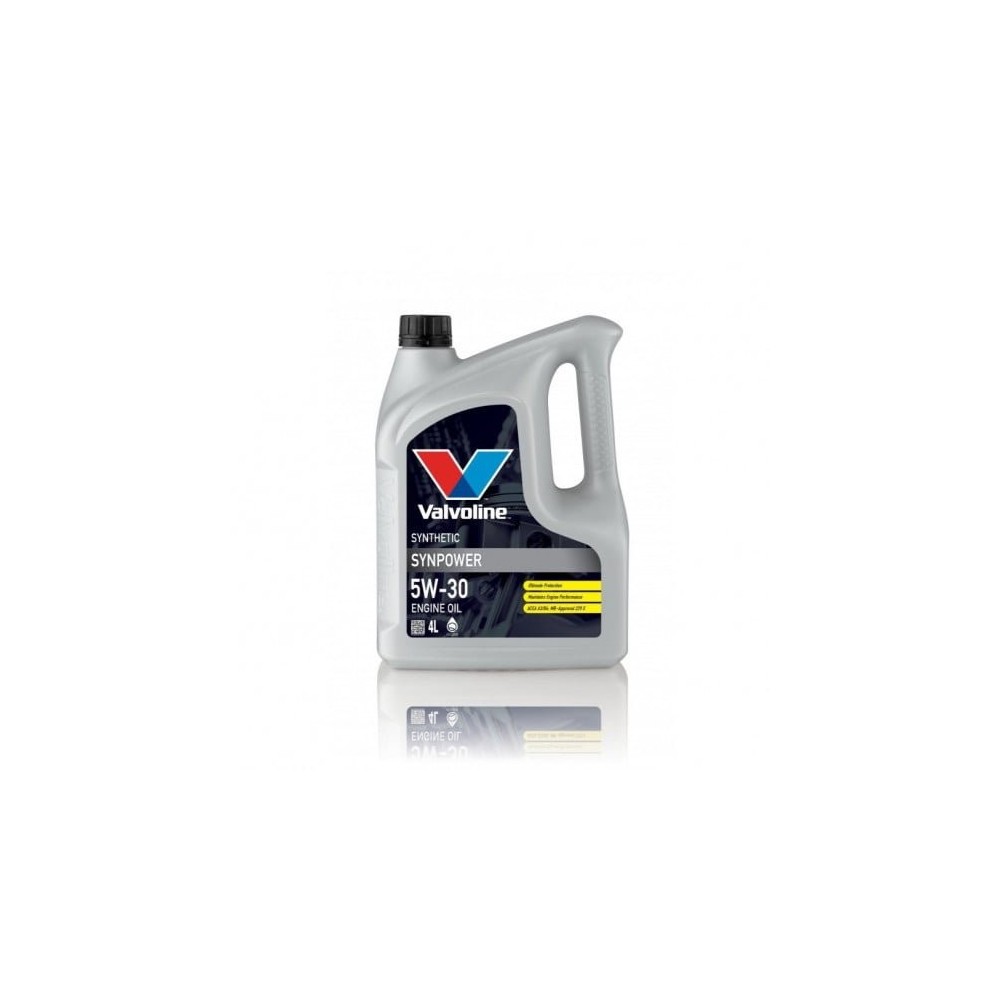 Moottoriöljy VALVOLINE 5W30 SYNPOWER A3 4L