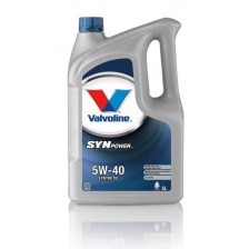 Moottoriöljy VALVOLINE 5W40 SYNPOWER A3/B4 5L