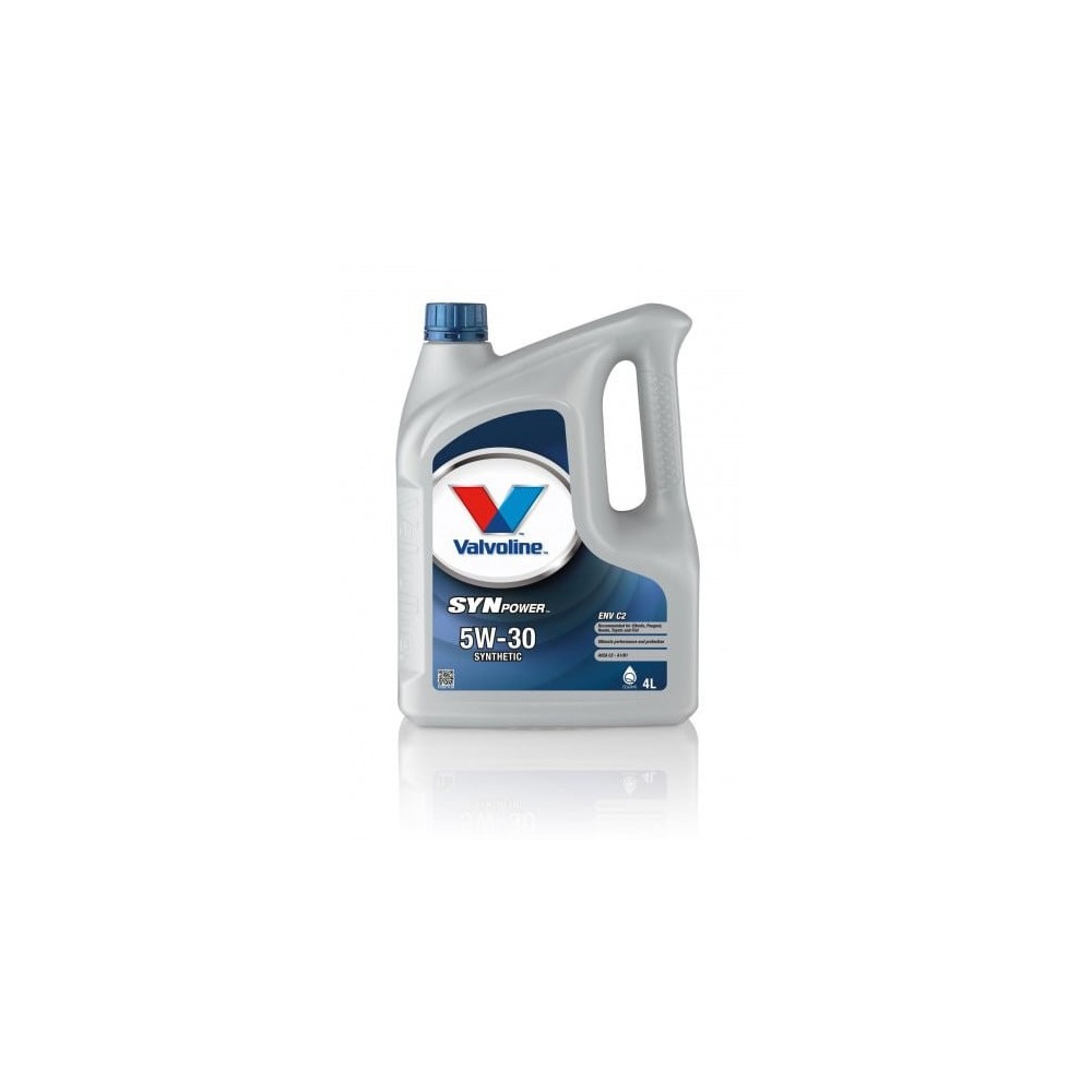 Moottoriöljy VALVOLINE 5W30 SYNPOWER ENV C2 4L