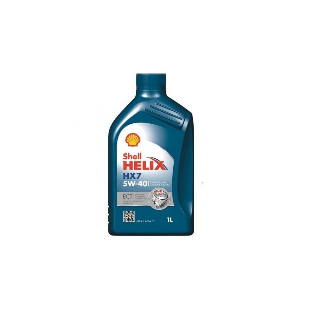 Moottoriöljy SHELL HELIX HX7 ECT 5W40 1L