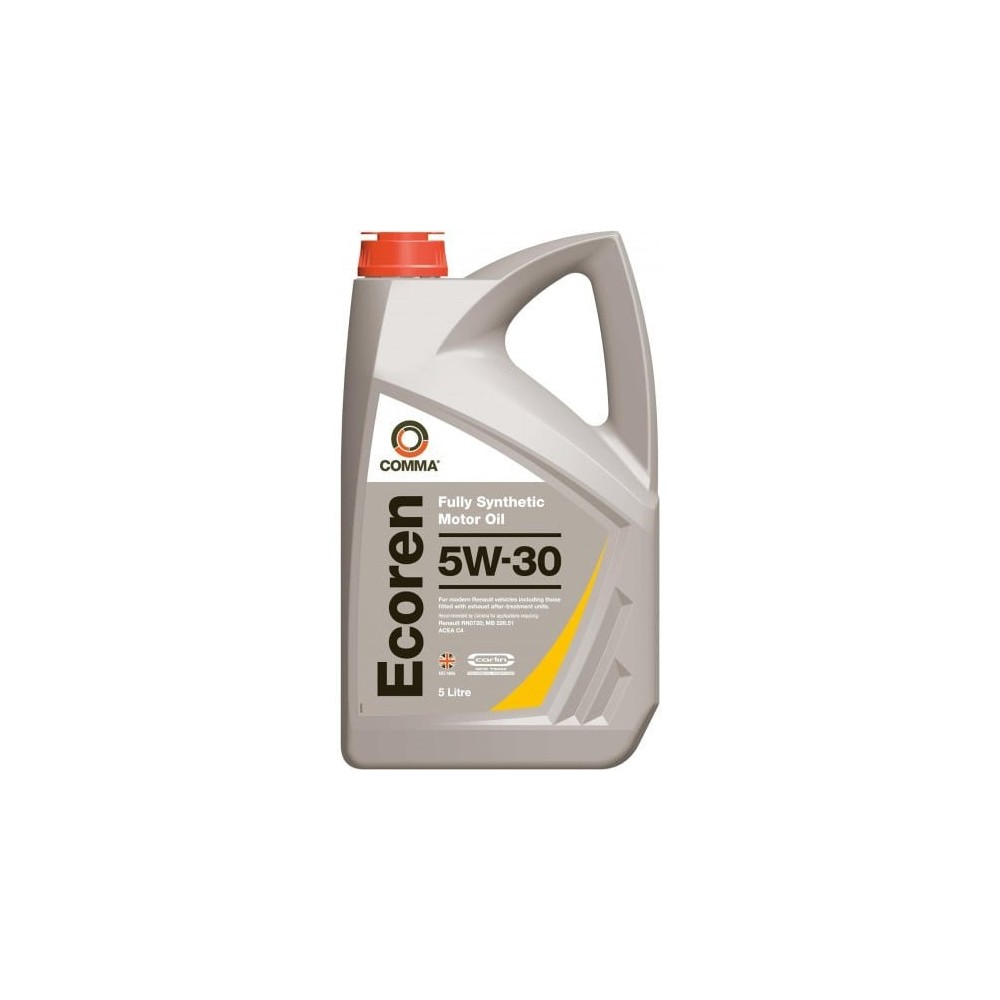 Moottoriöljy COMMA ECOREN 5W30 5L