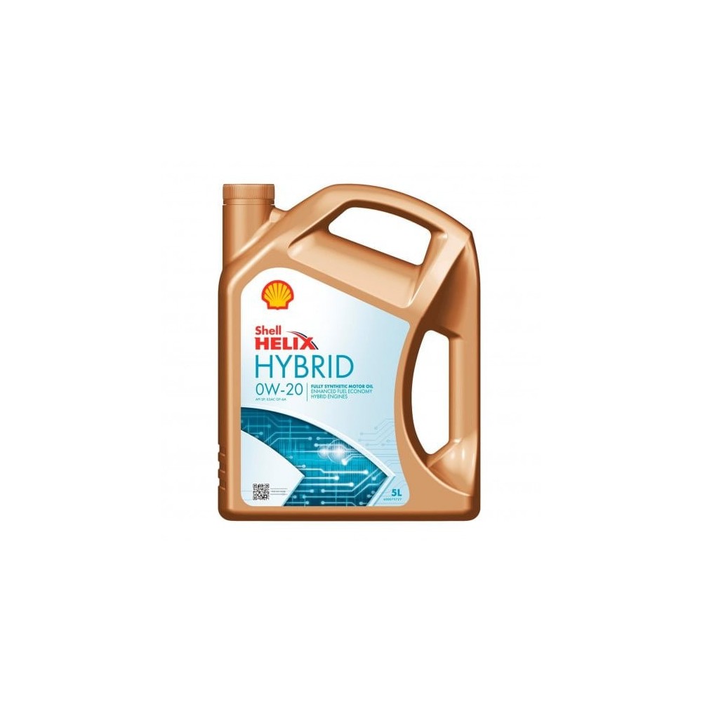Moottoriöljy SHELL HELIX HYBRID 0W20 5L