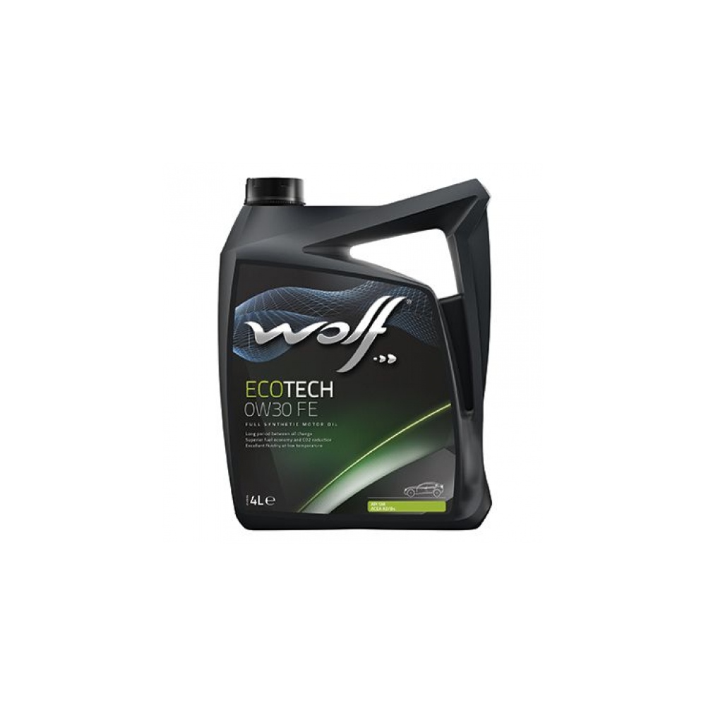 Moottoriöljy WOLF ECOTECH 0W30 FE 4L