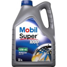 Moottoriöljy MOBIL 15W40 SUPER 1000 X1 5L
