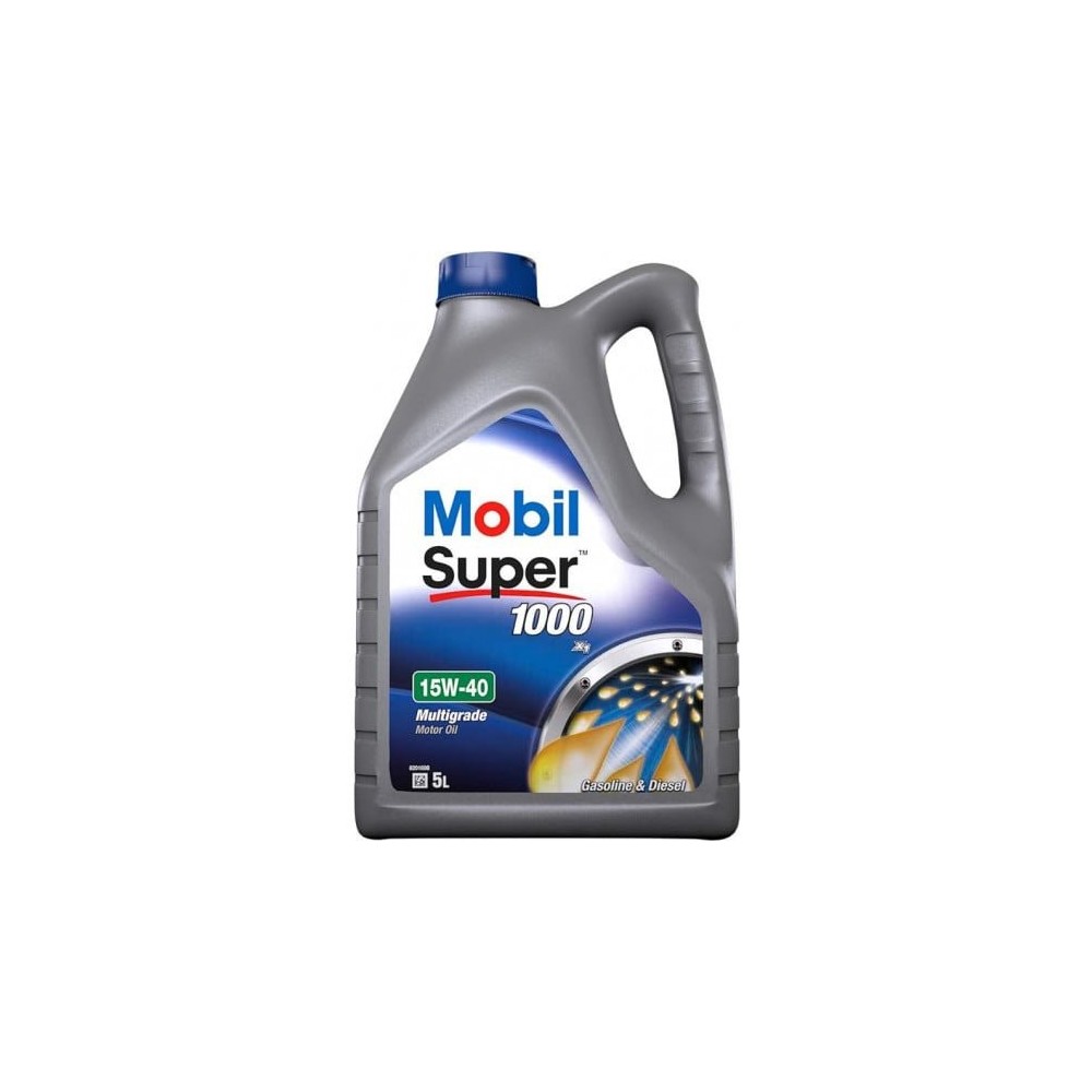 Moottoriöljy MOBIL 15W40 SUPER 1000 X1 5L