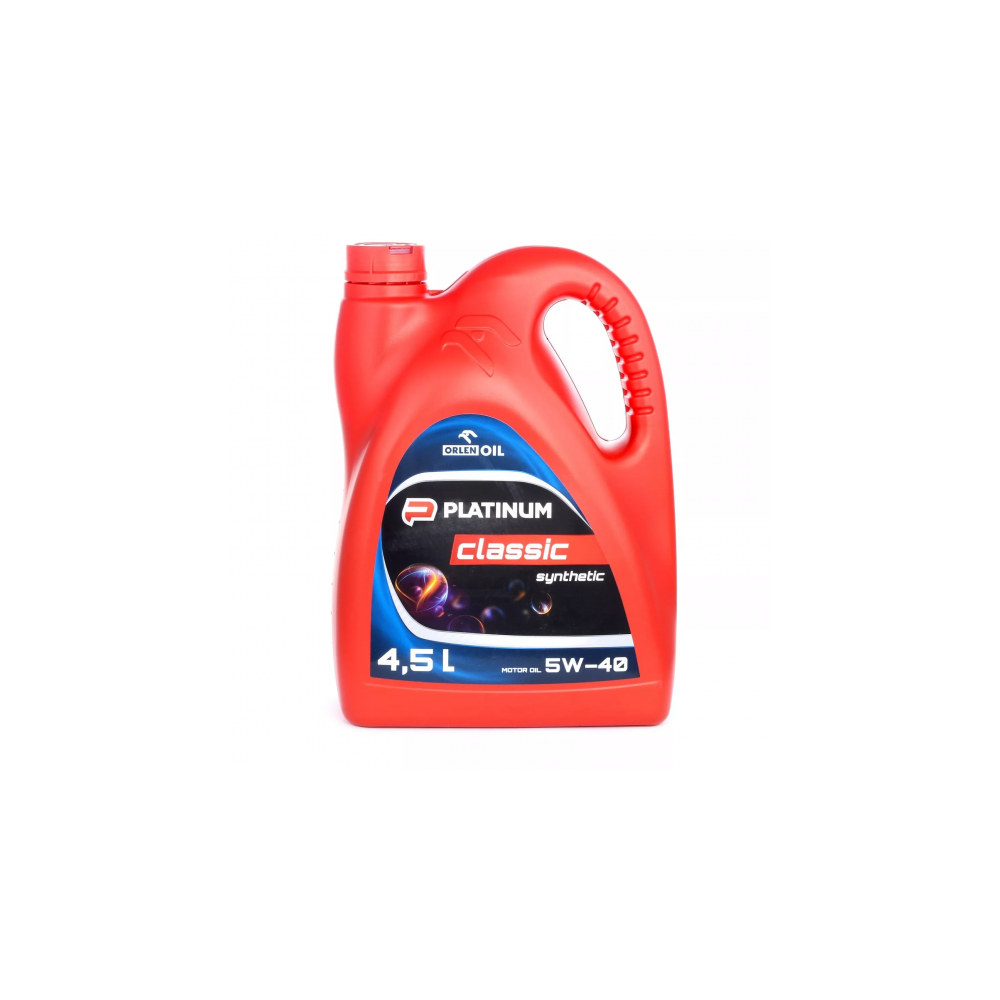 Moottoriöljy ORLEN PLATINUM CLASSIC SYNTHETIC 5W-40 4.5L