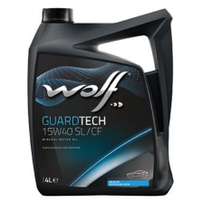 Moottoriöljy WOLF GUARDTECH 15W40 SL/CF 4L