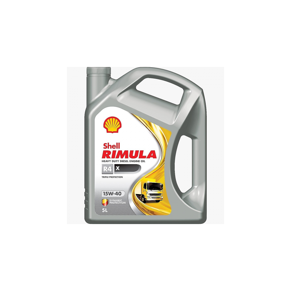 Moottoriöljy SHELL RIMULA R4 X 15W-40 5L