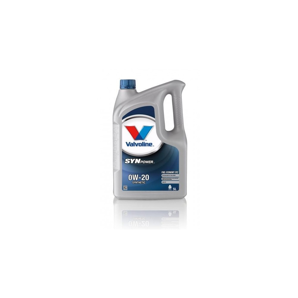 Moottoriöljy VALVOLINE 0W20 SYNPOWER FE 5L