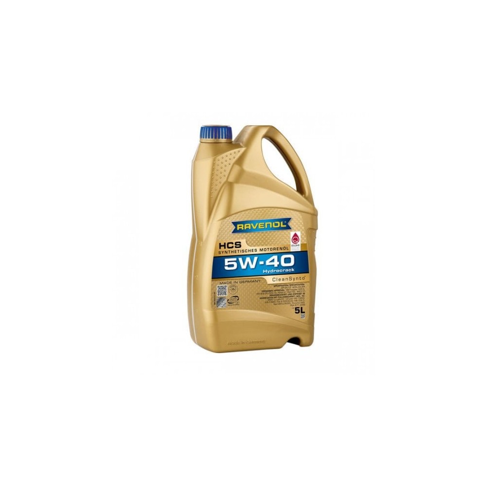 Moottoriöljy RAVENOL HCS 5W40 5L