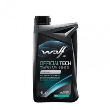 Moottoriöljy WOLF OFFICIALTECH 0W30 MS-BHDI 1L
