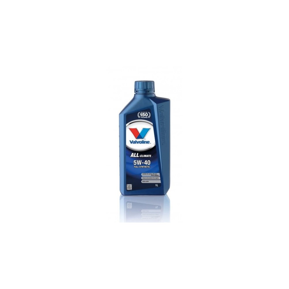 Moottoriöljy VALVOLINE 5W40 ALL-CLIMATE 1L