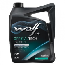 Moottoriöljy WOLF OFFICIALTECH 5W30 C1 4L