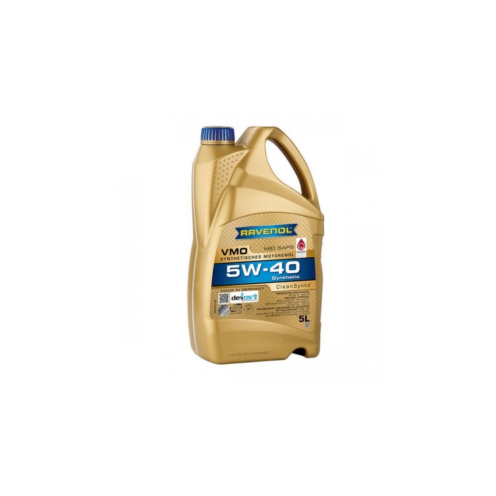 Moottoriöljy RAVENOL VMO 5W40 5L