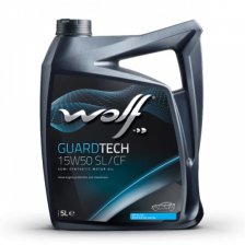 Moottoriöljy WOLF GUARDTECH 15W50 SL/CF 5L