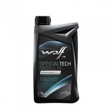 Moottoriöljy WOLF OFFICIALTECH 0W20 LL FE 1L | Oiler