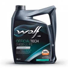 Moottoriöljy WOLF OFFICIALTECH 0W20 LL FE 5L