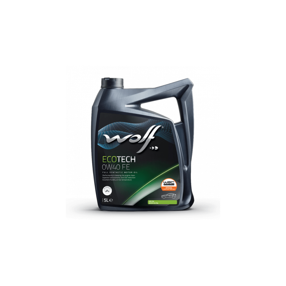 Moottoriöljy WOLF ECOTECH 0W40 FE 5L