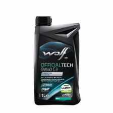Moottoriöljy WOLF OFFICIALTECH 5W40 C3 1L