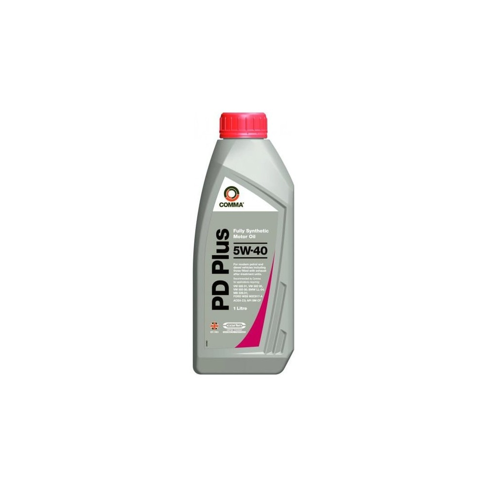 Moottoriöljy COMMA PD PLUS 5W40 1L