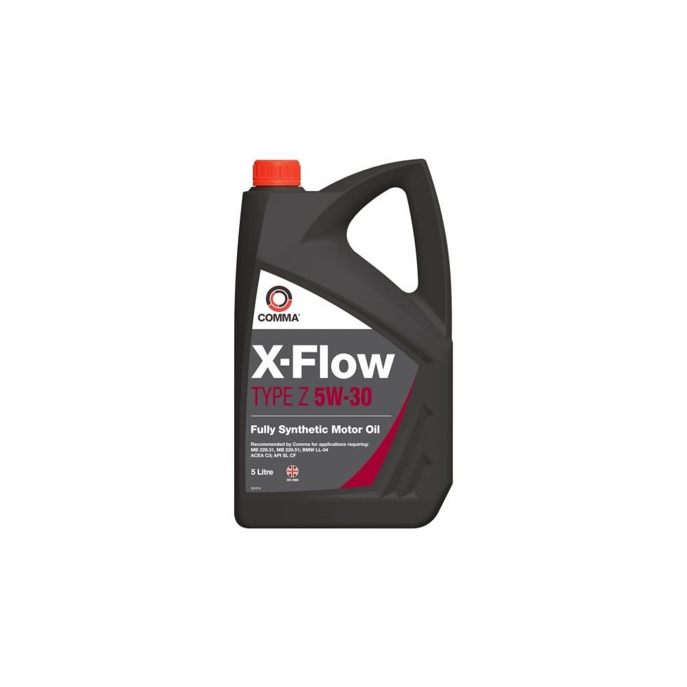 Moottoriöljy COMMA X-FLOW TYPE-Z 5W30 5L
