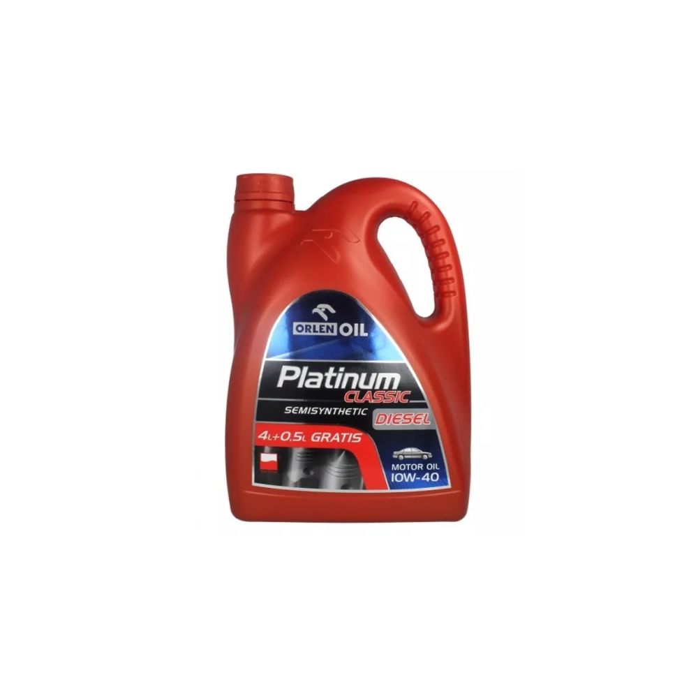 Moottoriöljy ORLEN PLATINUM CLASSIC DIESEL SEMISYNTHETIC 10W-40 4.5L