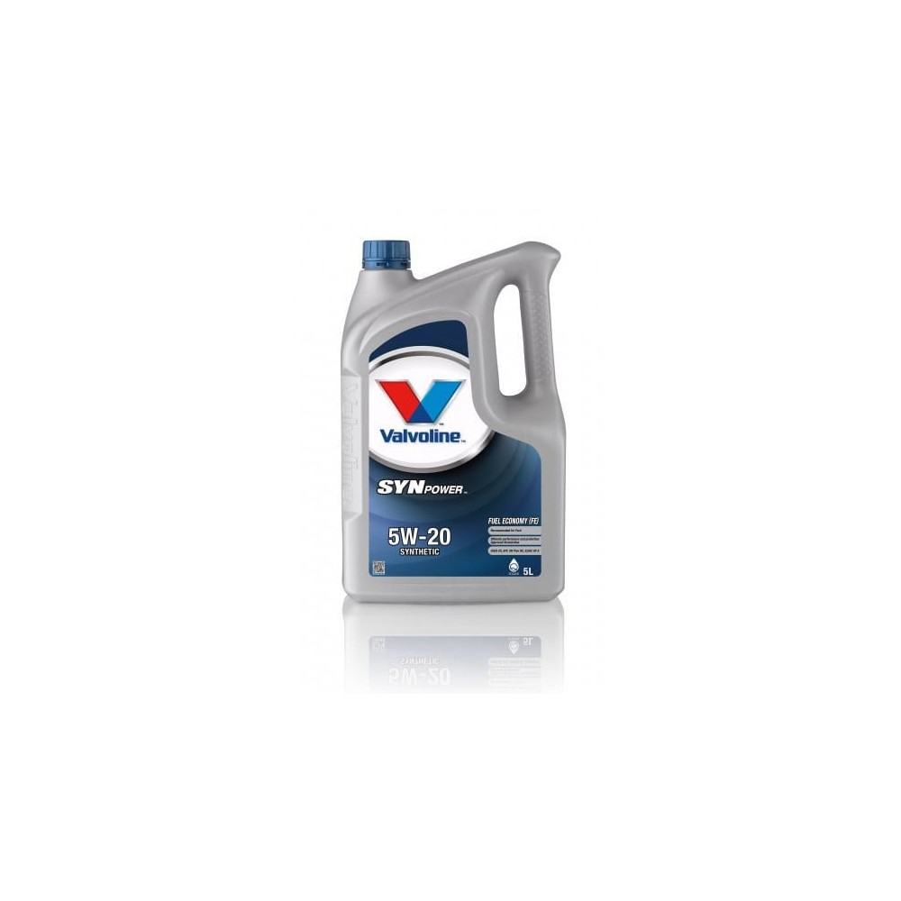 Moottoriöljy VALVOLINE 5W20 SYNPOWER FE 5L