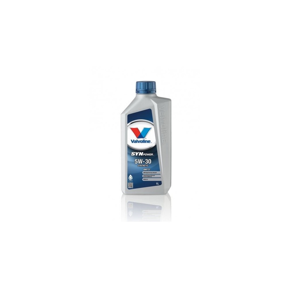 Moottoriöljy VALVOLINE 5W30 SYNPOWER RNO C3 1L