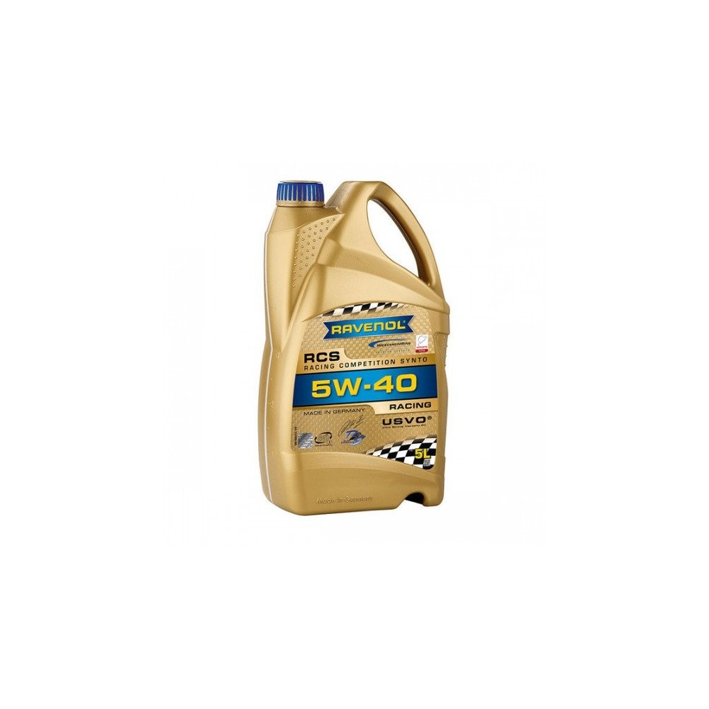 Moottoriöljy RAVENOL RCS 5W40 RACING 5L