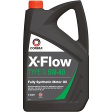 Moottoriöljy COMMA X-FLOW TYPE-G 5W40 5L | Oiler