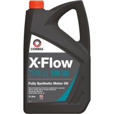 Moottoriöljy COMMA X-FLOW TYPE-LL 5W30 5L