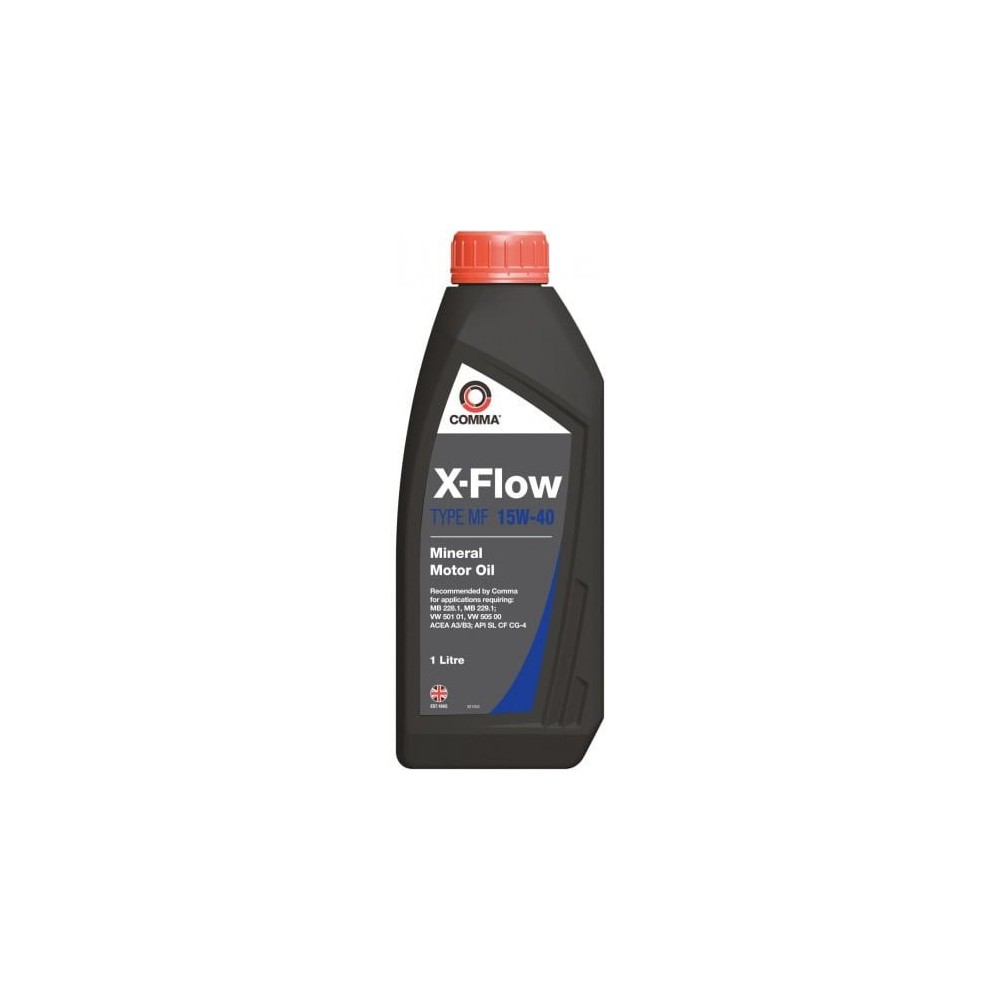 Moottoriöljy COMMA X-FLOW TYPE-MF 15W40 1L