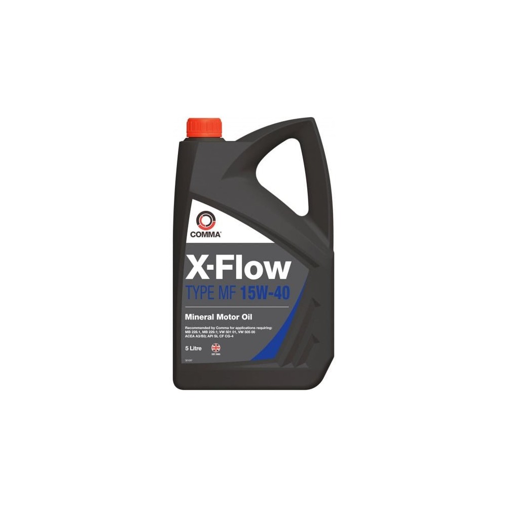 Moottoriöljy COMMA X-FLOW TYPE-MF 15W40 5L