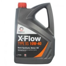 Moottoriöljy COMMA X-FLOW TYPE-XS 10W40 4L
