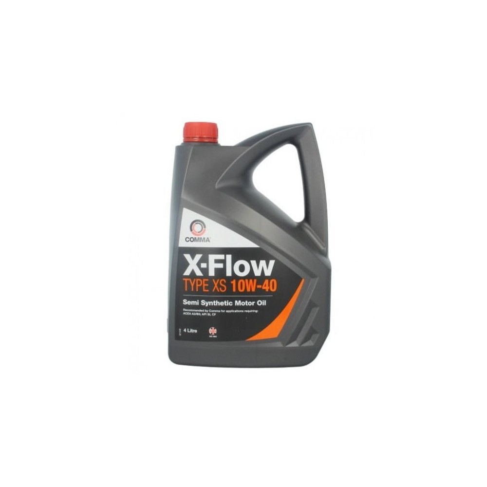 Moottoriöljy COMMA X-FLOW TYPE-XS 10W40 4L