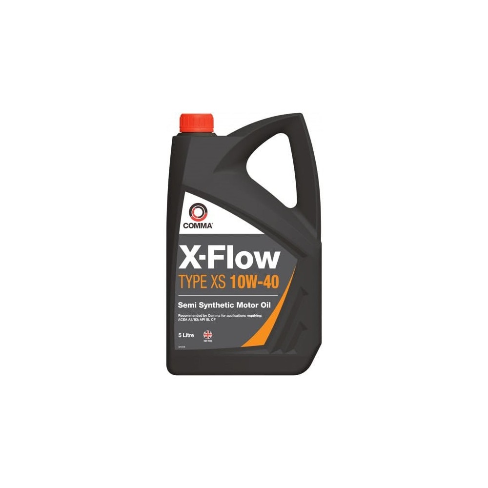 Moottoriöljy COMMA X-FLOW TYPE-XS 10W40 5L