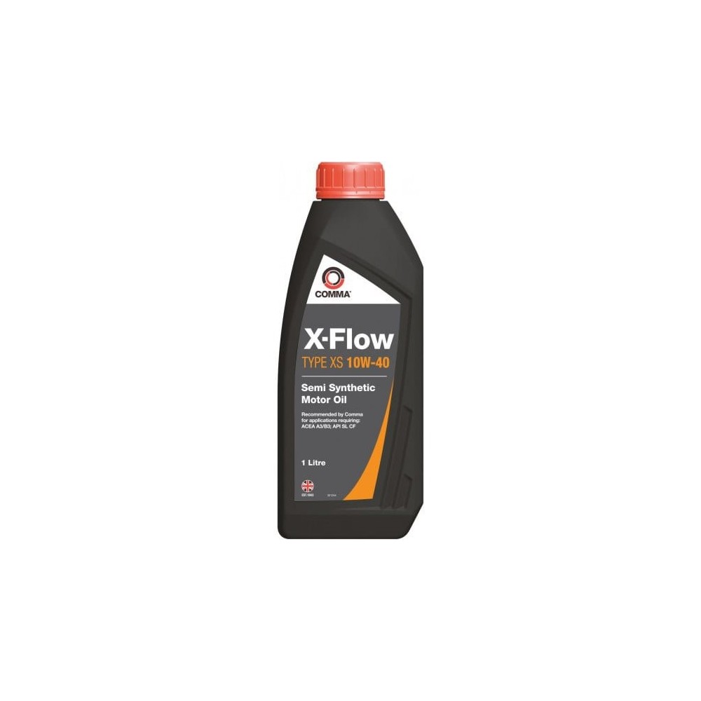 Moottoriöljy COMMA X-FLOW TYPE-XS 10W40 1L