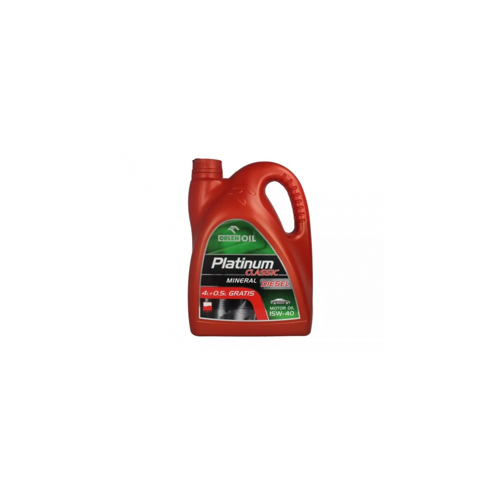 Moottoriöljy ORLEN PLATINUM CLASSIC DIESEL MINERAL 15W-40 4.5L