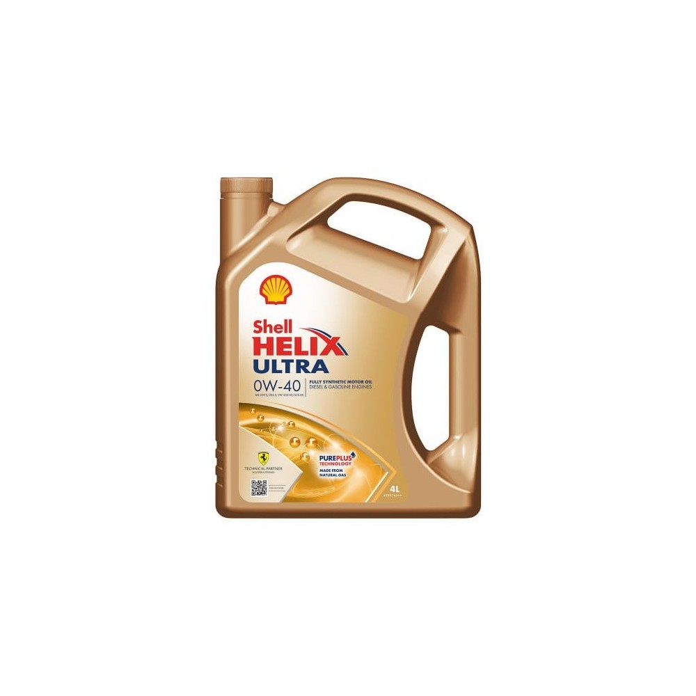 Moottoriöljy SHELL HELIX ULTRA 0W40 4L