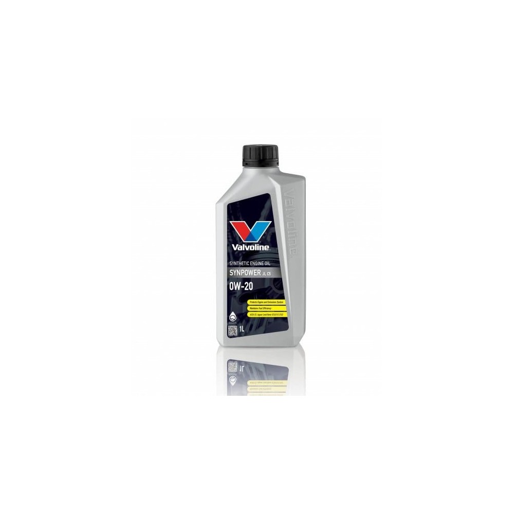 Moottoriöljy VALVOLINE 0W20 SYNPOWER JL C5 1L
